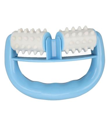 V-Shape Manual Massage Roller - Neck Thighs & Calves Relief | Perfect Gift for Men & Women | Dual Bike Design - Buy Online on GoSupps.com
