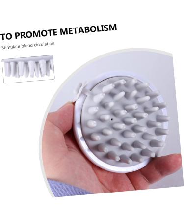 Buy Combined Silicone Bathing & Scalp Massage Brush - 2-Piece Set for Hair Care & Shower | International Shipping Available - Buy Online on GoSupps.com