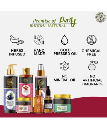 Buddha Natural Face Cream - Anti Tan Skin Brightening & Tone Improvement (75g) - Buy Online on GoSupps.com