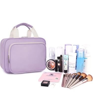 Large Purple Hanging Toiletry Bag â€“ Travel Makeup Organizer for Women & Girls - Buy Online on GoSupps.com