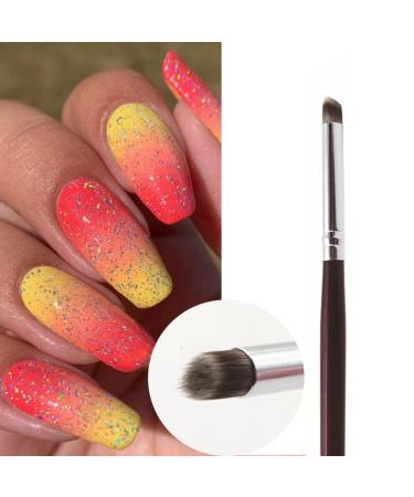 Professional Nail Art Brush for Manicure Gel Polish - Gradual Color Blooming Drawing Pen - Buy Online on GoSupps.com