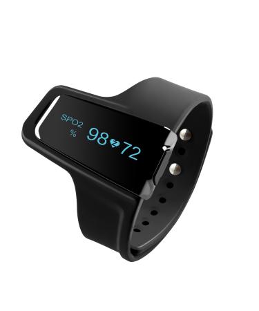 Pulox Checkme O2 - Smart wrist pulse oximeter with ring sensor and app for iOS and Android