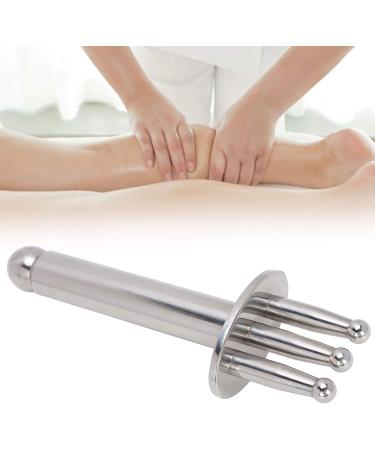 FILFEEL Magnetotherapy Pen Magnetic Fork Meridian Points Massage Lymphatic Acid Drainage Magnet Acid Discharge Pen for Relaxing Deep Tissue - Buy Online on GoSupps.com