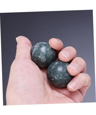 Healeved 6-Piece Home Fitness Acupressure Massage Device - Jade & Marble Massage Balls for Stress Relief & Relaxation | International Shipping Available - Buy Online on GoSupps.com