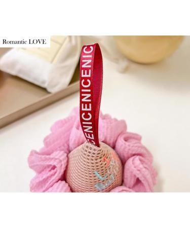 Loofah Bath Sponge Set of 6 - Soft Exfoliating Long-Handle Mesh Body Poufs for Silky Skin - Ideal for Men & Women - Buy Online on GoSupps.com