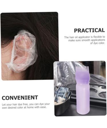 Angoily Hair Care Tools 1 Set Hair Color Kit & Accessories Plastic Purple Hair Dye Portable Hair Coloring Tools - Buy Online on GoSupps.com
