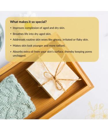CA MIA 100% Organic Handmade Jasmine Soap | Vegan Cruelty-Free Natural | SLS-Free Sulphate-Free | 125g - Buy Online on GoSupps.com