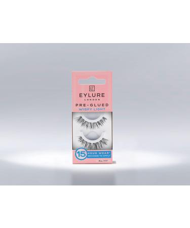 Eylure Pre-Glued Wispy Light No. 117 False Eyelashes - Natural Looking Texture - Buy Online on GoSupps.com