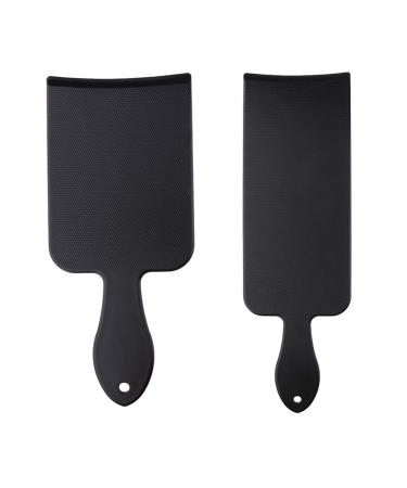 F Fityle Black Hair Color Board - 2 Pack Tinting Plates for Balayage Highlights | Professional Hair Dye Styling Tray - Buy Online on GoSupps.com