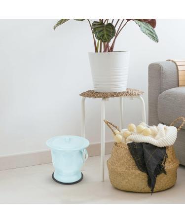 Chamber Pot Commode Bucket with Lid Bedside Commode Replacement Pail Bedpan Urine Pots Portable Toilet Potty Urinal Bucket for Seniors Kids - Buy Online on GoSupps.com