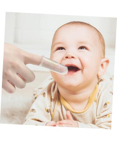 Shop Healeeved Silicone Milk Toothbrush for Babies - 360 Oral Care Training Toothbrush in Colorful 2-Piece Packs - Buy Online on GoSupps.com