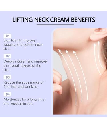 Tighten And Lift Neck Cream Neck Firming Cream Neck Firming Cream for Anti Wrinkle Tighten and Lift Neck Cream for Fine Lines Lifting Neck Cream Reduce Neck Wrinkle & Hydrating Tighten Neck Cream - Buy Online on GoSupps.com