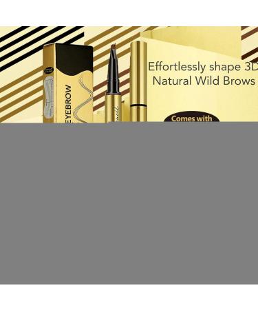  G n rique Women's Eyebrow Pencils - 2-in-1 Eyebrow Filler Pencil with Brow Gel | Two-in-One Liquid Eyelash Eyeliner | Long-lasting Makeup Provides Women's Cosmetics for Men - Buy Online on GoSupps.com