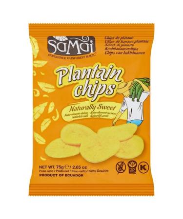 Samai Sweet Plantain Chips 75gr x 10 pack