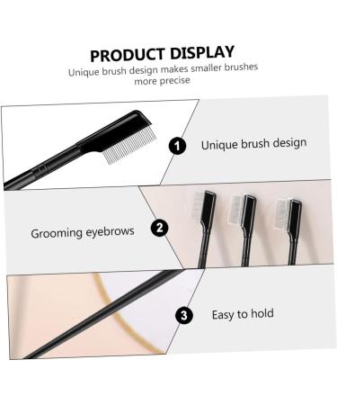 Beatifufu 3Pcs eyebrow comb eyelash mascara makeup mascara Eyelash Shaper Eyelash Definer cosmetic cover Miss - Buy Online on GoSupps.com