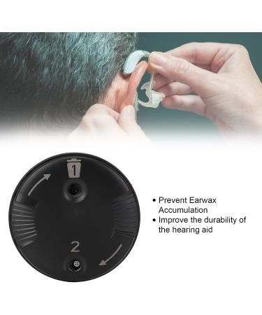 Phonak Compatible Hearing Aid Ear Wax Guard - Waterproof & Oil Resistant Filter Baffle for Cerumen Protection - Buy Online on GoSupps.com