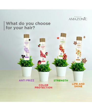 Placenta Life Amazonic Exotic LISS Mask - Deep Moisturizing & Anti-Frizz Treatment with Ungurahui Oil | 350g - Perfect Smooth Hair - Buy Online on GoSupps.com