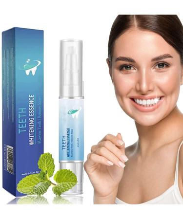 Teeth Whitening 2023 Newest Teeth Whitening Essence Teeth Whitening Foam Teeth Whitening Essence Pen 10 Seconds Intensive Stain Removal Teeth Beautiful White Smile(1Pcs)