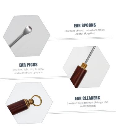 FRCOLOR 14 Pcs Wooden Ear Spoon Ear Cleaners - Durable Ear Picks & Wax Removing Tools for Effective Ear Cleaning - Buy Online on GoSupps.com