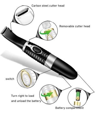 Best 2-in-1 Nose Hair Trimmer & Beard Trimmer for Men - Ear & Eyebrow Shaver for Precision Grooming - Buy Online on GoSupps.com