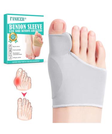 Hallux Valgus Socks Hallux Valgus Corrector Hallux Valgus Toe Separator Corrector Splint with Gel Pad Elastic and Soft Ba