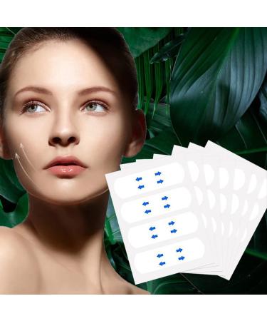 120PC Face Lift Tape Invisible Instant Face Lifting Sticker Face Tape Lifting Invisible Invisible Waterproof Elasticity Wrinkle Lift Patches Neck Lift Reduce Double Chin Lifting Saggy Skin