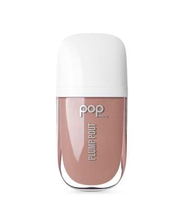 POP Beauty Plump Pout Bare Nectar | Plumping and Hydrating Lip Oil Gloss - Long Lasting and Nourishing Lip Glow - Buy Online on GoSupps.com