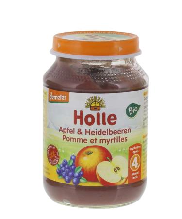 Holle Organic Apple & Blueberry (1 x 190g)