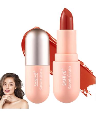 JINGLING Pill Lipstick Waterproof Solid Pill Matte Lipstick Moisturizing Lipstick in Tablet Form Portable Lipstick for Long Lasting Use 03 - Buy Online on GoSupps.com