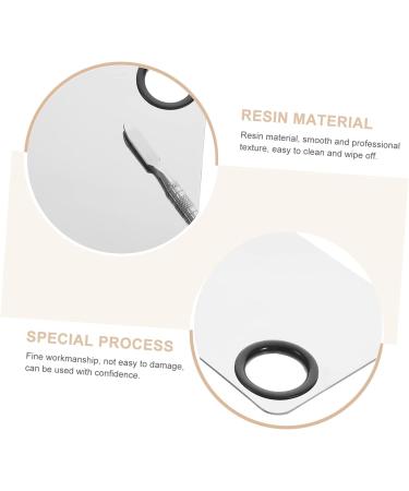 Healeved Cosmetic Mixing Plate Set - Makeup Palette & Foundation Blending Tray for Manicures - Metal Mixing Tool (14.9x10x0.3cm) - International Shipping Available - Buy Online on GoSupps.com