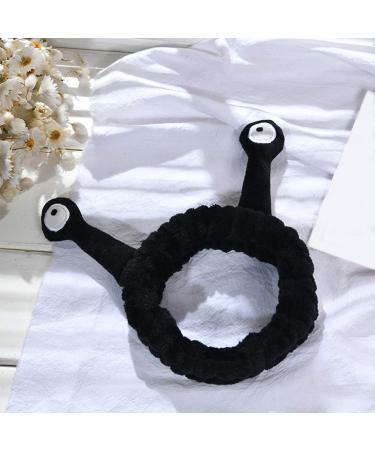 Buy TCM-KE Cartoon Snail Antenna Plush Headband - Women's Spa & Makeup Hair Wrap - Elastic Face Band for Showers & Self-Care - Buy Online on GoSupps.com
