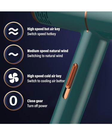 Hair Dryers High-Power Electric Hair Dryers Travel Hair Dryers Overheat and Power-Off Protection Portable Curly Hair Diffusers Styling Tools and Appliances - Buy Online on GoSupps.com