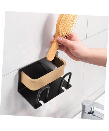 Buy Cabilock 3-Piece Aluminum Bathroom Organizer Set - Toothbrush Toothpaste Razor Holder - Self-Adhesive Wall Mount for Vanity & Shower - Buy Online on GoSupps.com