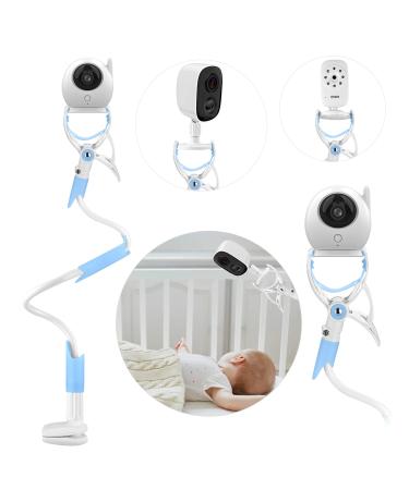 MYPIN Baby Monitor Holder Universal Flexible Baby Monitor Mount Baby Monitor Camera Indoor Cameras Monitor Stand(Baby Monitor not Included) Blue