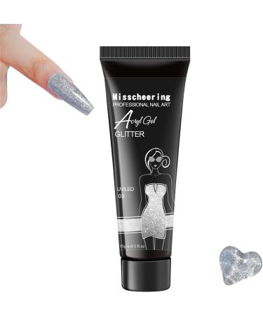 Extension Nail Gel - 15ml LED Hard Gels Builder Glitter Nail Extension Gel Nail Strengthen Nail Glue Gel Art Manicure Easy at Home Nanyaciv 08 - Buy Online on GoSupps.com