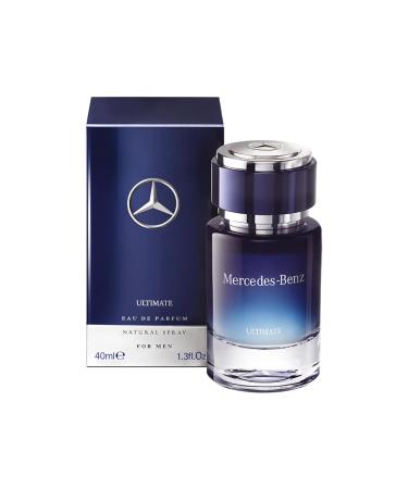 Mercedes-Benz for Men Ultimate - Eau de Parfum - Long Lasting Cologne for Men - Amber and Patchouli Cologne - Travel Size Perfume - 1.3 oz EDP Wood 1.3 Fl Oz (Pack of 1)
