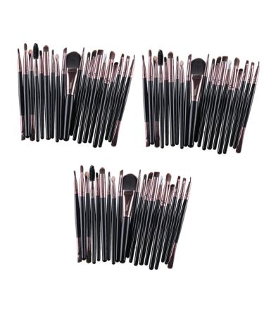 FRCOLOR 60 Pcs Makeup Brush Set - Professional Cosmetic Tools for Foundation Powder & Eyebrow - Ideal Makeup Accessories for Flawless Beauty - Buy Online on GoSupps.com
