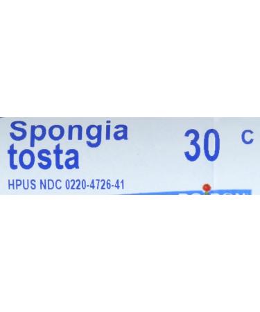 BOIRON Spongia Tosta 30 C - 80 CT | Buy Internationally | Homeopathic Remedy - Buy Online on GoSupps.com