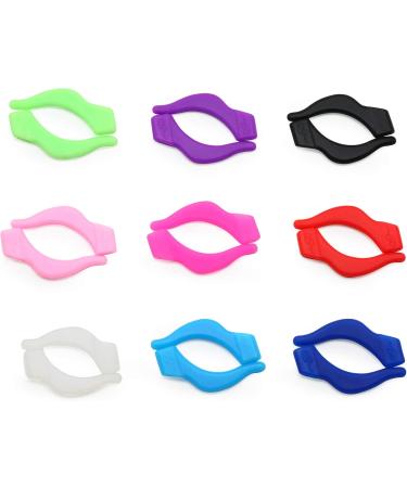 EnzoDate Kids Glasses Silicone Cord & Stay Puts - 3 Set Pack with Ear Locks & Headband Strap Retainer for Ultimate Comfort - Buy Online on GoSupps.com