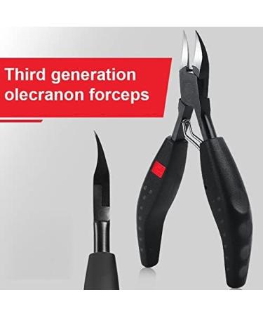 Toe Nail Clippers Professional Heavy Duty Thick Toe Nail Clippers Beauty Pedicure Cuticle Nipper Nail Groove Clamp Bent Nose Plier Nail Tools Constructive23 - Buy Online on GoSupps.com