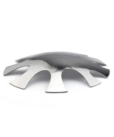 Deep Oval French Smile Line Nail Art Trimmer Cutter Tool - 9 Sizes - Silver - Buy Online on GoSupps.com