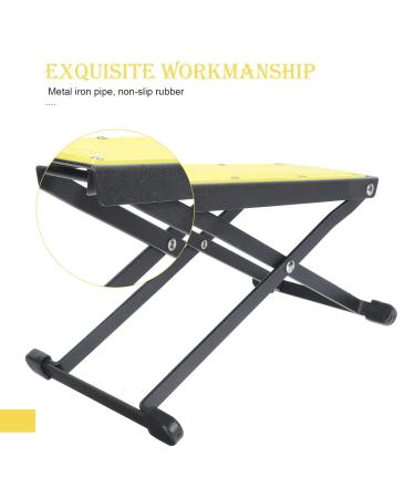 Minkissy Adjustable Nail Pedal Footrest - Metal Shower Support for Pedicure & Manicure | Folding Salon Tool - Buy Online on GoSupps.com