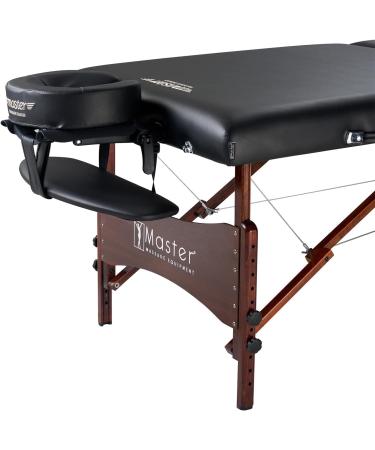 Buy MASTER MASSAGE EQUIPMENT D00475 - Black Massage Table (55x23cm) | International Shipping Available - Buy Online on GoSupps.com