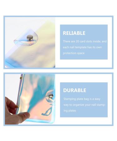 Stahad Nail Template Card Holder & Manicure Organizer | 14.5x10.5cm | Ideal for Nail Kits & Pressure Templates - Shop Internationally! - Buy Online on GoSupps.com