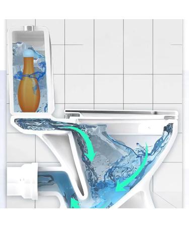 Bowling Blue Bubble Toilet Bowl Cleaner Automatic Long-Lasting Toilet Bowl Cleaner in Bottle Toilet Fresheners Deodorizing & Descaling Toilet Cleaner for Cistern Prevents Limescale (3Pcs) - Buy Online on GoSupps.com