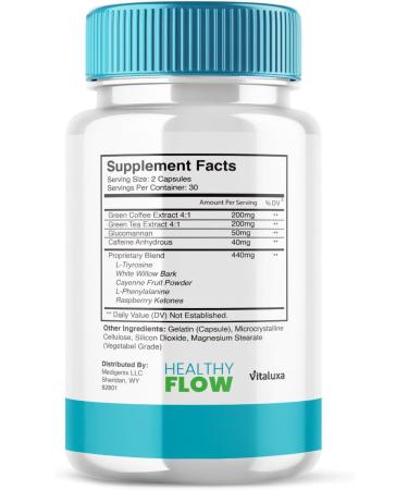 (3 Pack) Healthy Flow Capsules Healthy Flow Total Support Pills with All Natural Ingredients Advanced Formula Supplement for Overall Wellness with Max Strength Vitamins Women and Men (180 Capsules) - Buy Online on GoSupps.com