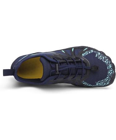 Surwin Barefoot Shoes for Men & Women - Non-Slip Quick Drying Water & Beach Shoes | Sizes 36-47 | Breathable & Lightweight Aquasiums in Navy Blue - Buy Online on GoSupps.com