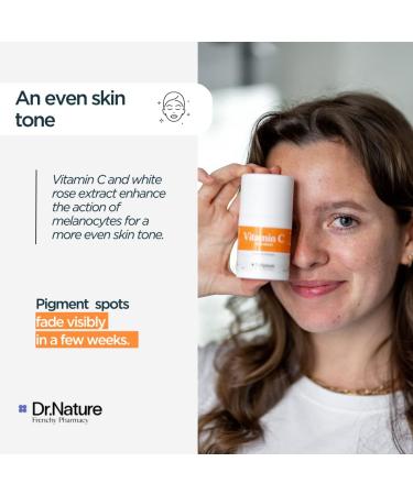 Vitamin C Brightening Serum 50 ML - 99% Natural Ingredients for Sensitive Skin - Pigmentation Serum - Antioxidant Serum & Dark Spot Remover for Face - Anti Ageing Serum for Face for Women and Men - Buy Online on GoSupps.com