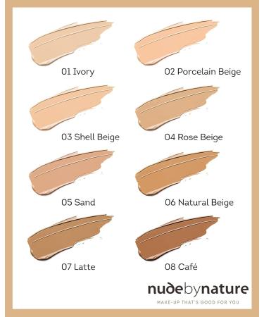 Nude by Nature Perfecting Concealer 02 Porcelain Beige - Buy Online for Flawless Coverage | International Shipping Available - Buy Online on GoSupps.com