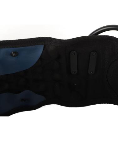 Herchr Inflatable Waist Support Belt - Lumbar Vertebrae Girdle for Lower Back Relief | Decompression Orthosis for Men & Women - Blue - Buy Online on GoSupps.com